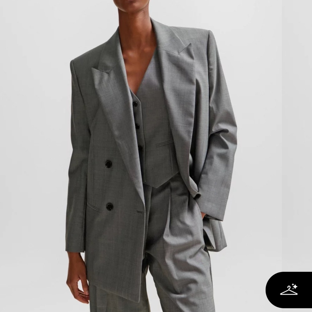 BOSS‼️‼️ BOSS
RELAXED-FIT JACKET IN HEAVYWEIGHT
SHARKSKIN ITALIAN WOOL - Picture 5 of 8